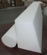 Wedge Bolster - Standard High Density Upholstery Foam (FR - 22